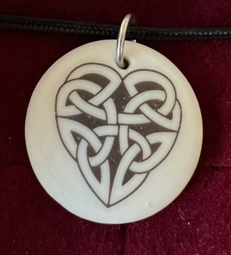 Necklace Pendant Hearts (Round)